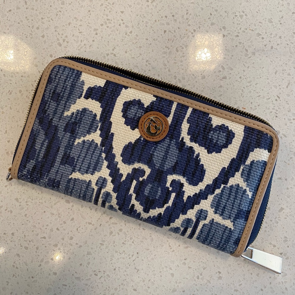 EUC Spartina 449 Zip Wallet